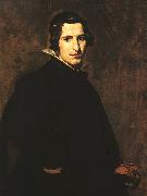VELAZQUEZ, Diego Rodriguez de Silva y Portrait of a Young Man ert oil painting